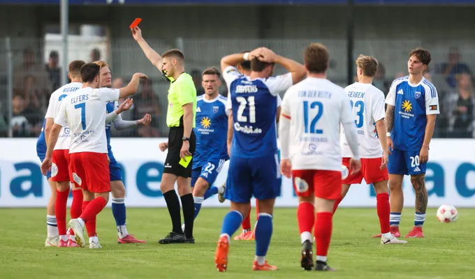 Pokalaus: Kickers verliert 0:5 gegen Drochtersen