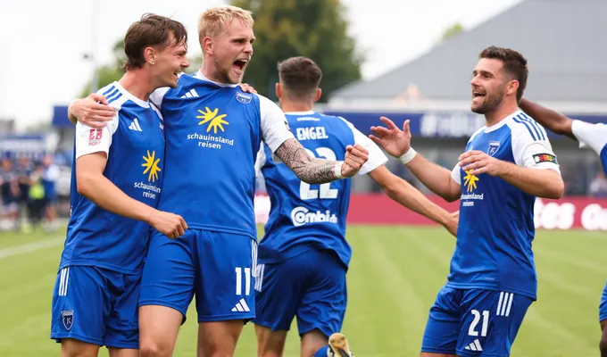 Trotz 3:0 zur Pause: Kickers zittert sich zum Heimsieg