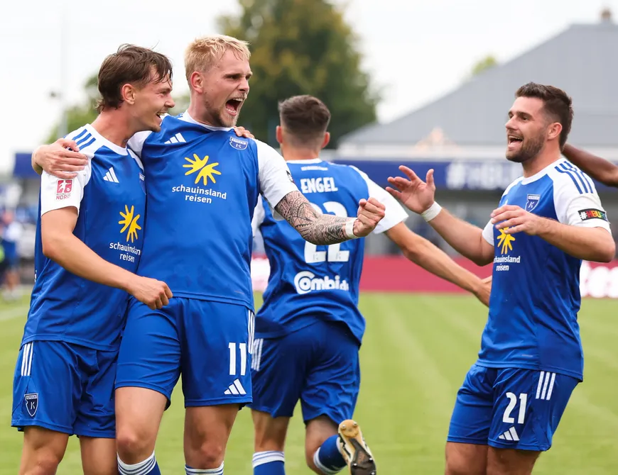 Trotz 3:0 zur Pause: Kickers zittert sich zum Heimsieg