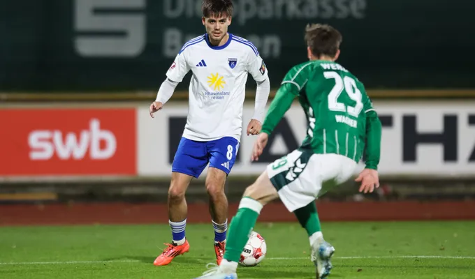 Ex-Bremer Eickhoff rettet Kickers einen Punkt bei Werder II