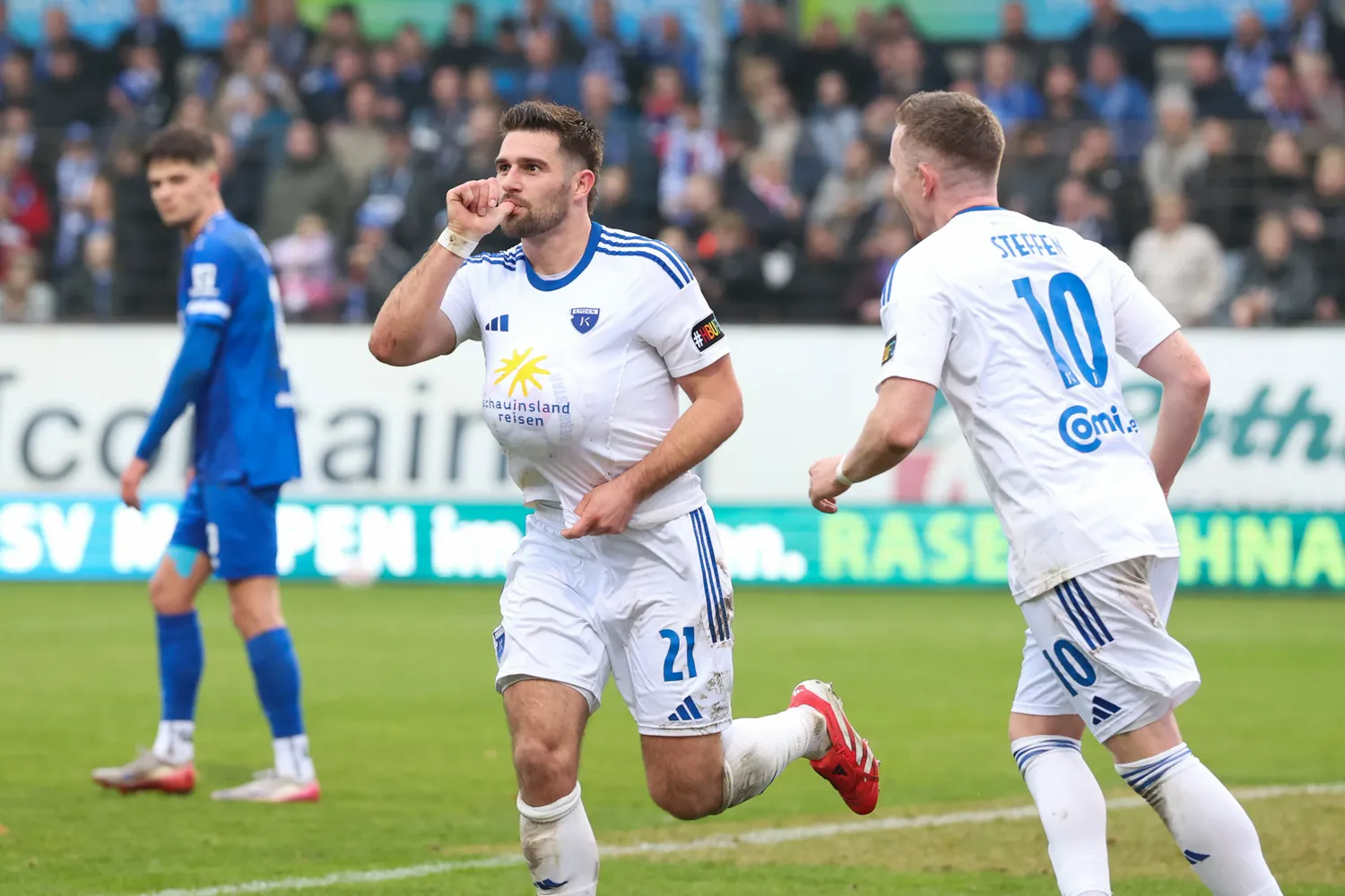 2:2 in Meppen - Steffens trifft beim Jubiläum doppelt