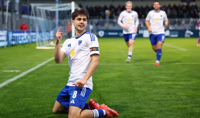 Eickhoff schießt Kickers zum zweiten Auswärtssieg