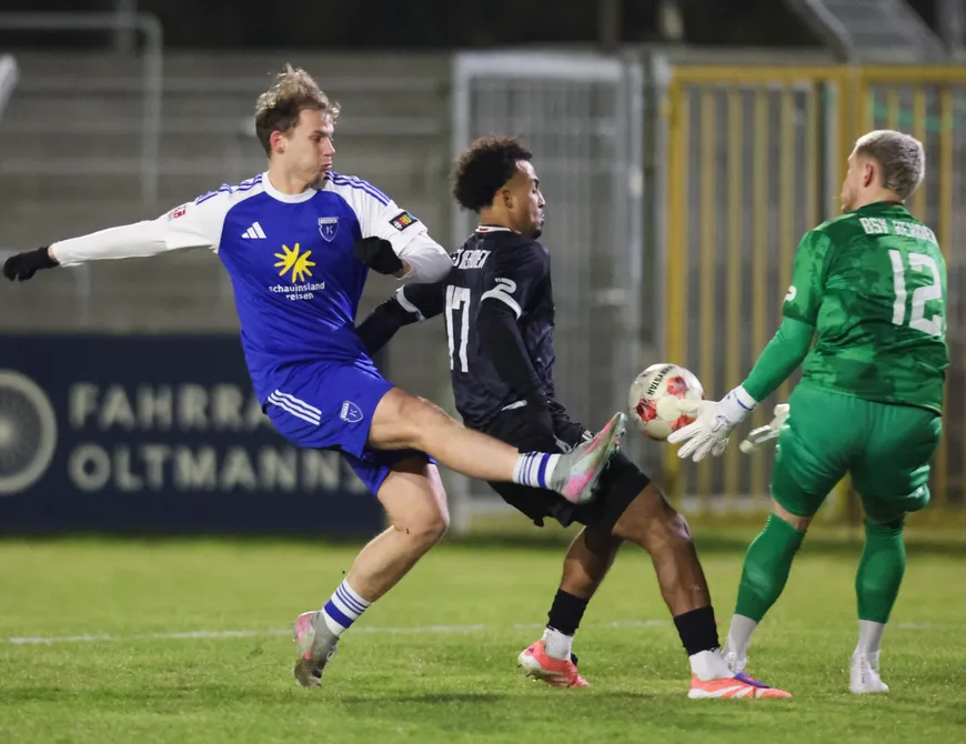 Kickers gewinnt Test gegen Rehden mit 3:1