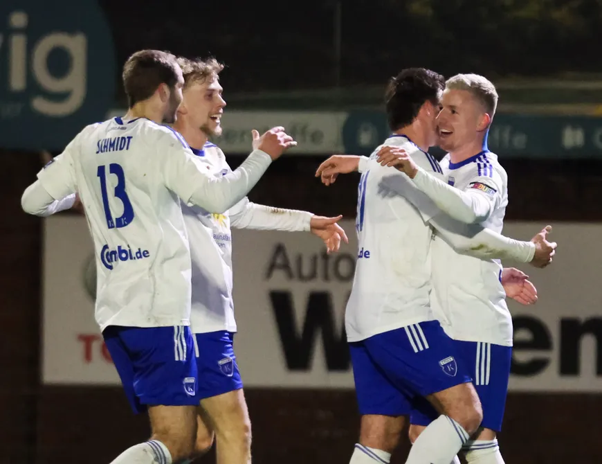 Steffen-Traumtor beim Emder 1:1 in Lohne