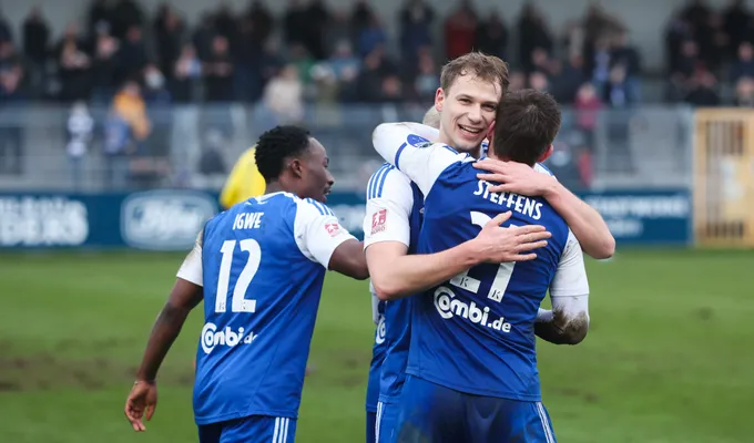Kickers feiert deutlichen 4:0-Heimsieg gegen Werder II