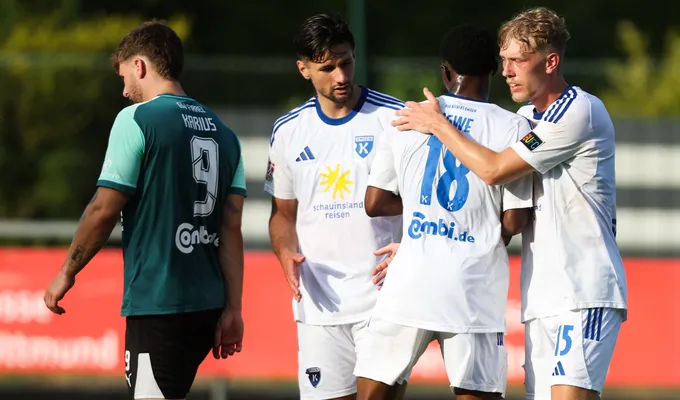 9:2 - Kickers gewinnt ersten Test gegen Firrel deutlich