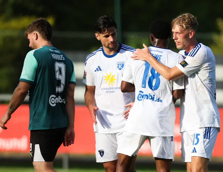 9:2 - Kickers gewinnt ersten Test gegen Firrel deutlich