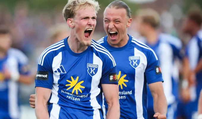 Schröder-Doppelpack beim Emder 3:2 gegen den HSV II