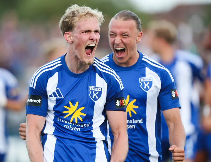 Schröder-Doppelpack beim Emder 3:2 gegen den HSV II
