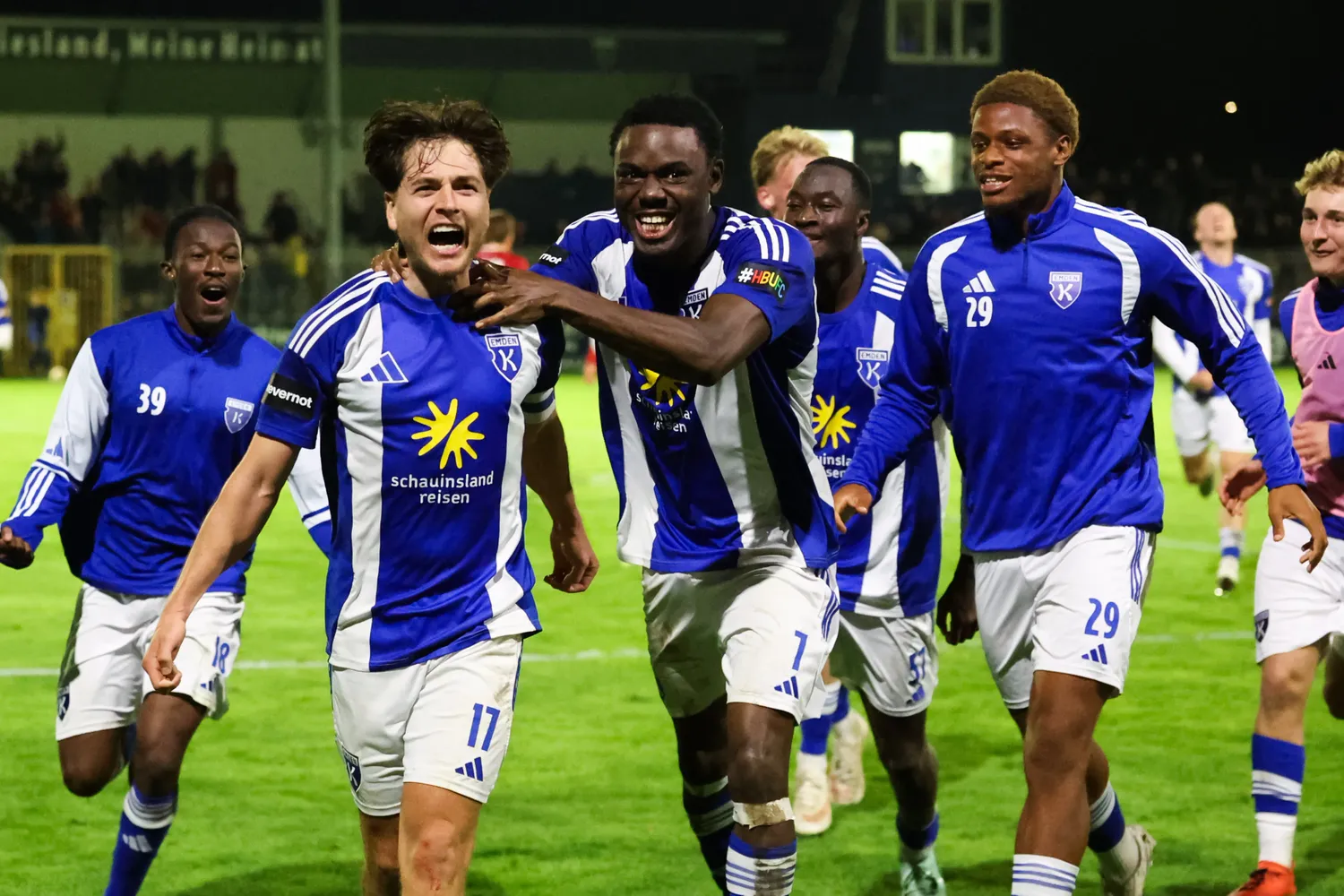 Kickers holt Punkt nach 0:2-Rückstand