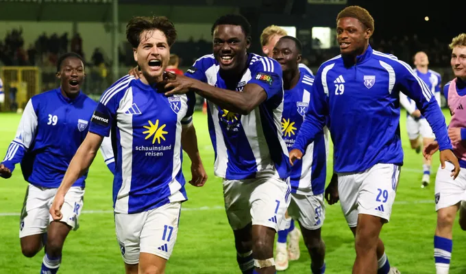 Kickers holt Punkt nach 0:2-Rückstand