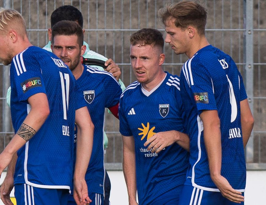 Kickers gewinnt Acht-Tore-Spektakel vor 1350 Zuschauern