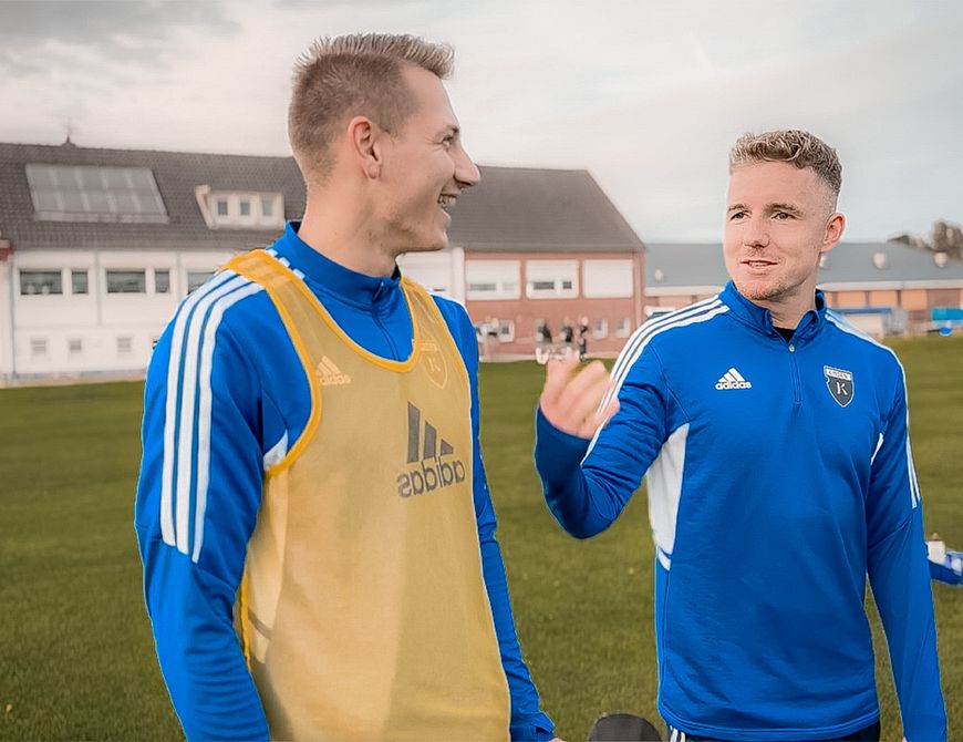 Stöhr und Steffen vor dem Doppelspieltag vs. Atlas