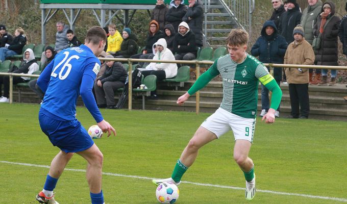 Zweiter Neuzugang: Kickers verpflichtet Werder-Talent Dudock