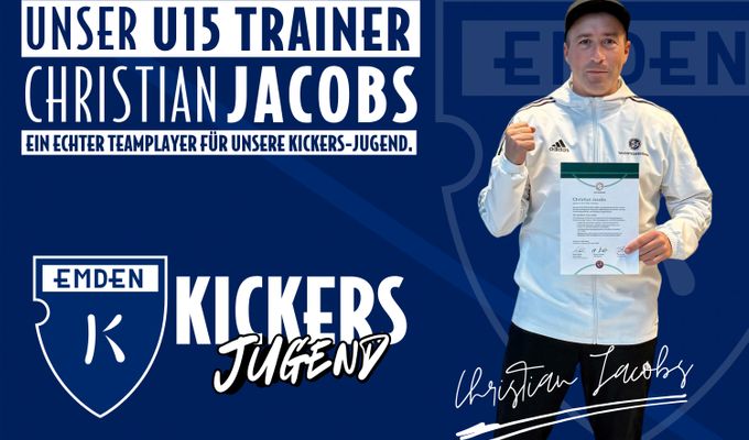 Neuer U15-Trainer: Christian Jacobs übernimmt im Sommer 2025